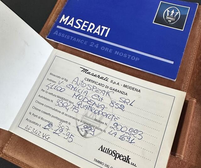 12/1995 MASERATI, Quattroporte